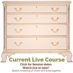 Chippendale Chest of Drawers Project