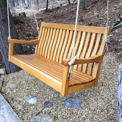 Outdoor Swing and Bench Project